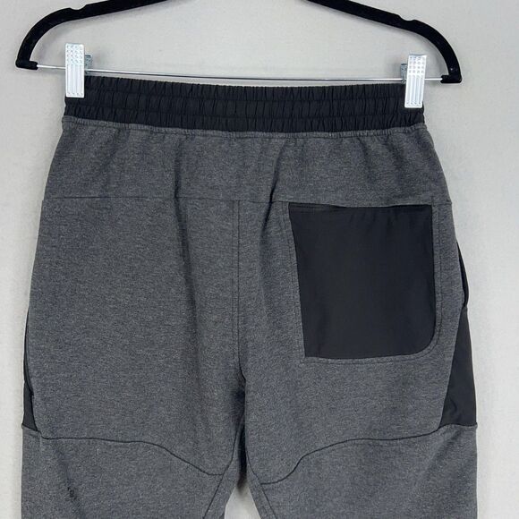 Lululemon Shorts Mens Small Gray Black City Commute Athletic Active Performance - Picture 6 of 13